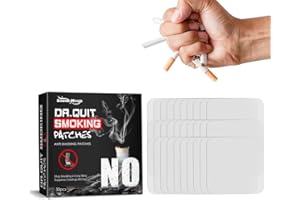 UIEXAY 30 Pezzi Cerotti Benessere A Rilascio Graduale, Aiuto Con Il Ritiro Smok Uso Giornaliero, Facili Da Applicare, Adatti Per Uomini E Donne