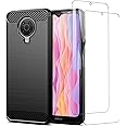 SCL Hülle Für Nokia G10/G20 Panzerglas und Hülle Nokia G10/G20 Handyhülle Nokia G10/G20, [2 Stück,9H Härte] Panzerglas und Ca
