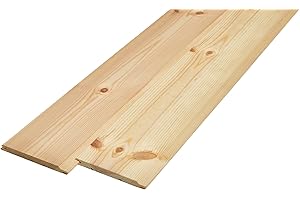 HOBBY LEGNO OFFERTISSIMA perline in pino mm. 10X100X1000 PZ. 10 lunghezza mt.1,00 resa per confezione mq. 0,88 Made in Italy (Grezzo non trattato)