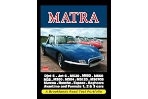 Matra: Road Test Book: A Brooklands Road Test Portfolio