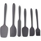 Deconox Silikon Mutfak Yardımcısı, 6 adet Silikon Spatula, &Ccedil;orba Kaşığı, Fırın Fır&ccedil;ası, Spatula, Isıya Dayanıklı ve Yapışmaz,