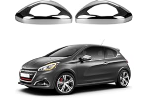 CONBLOM 1 paire de coques de rétroviseurs de voiture pour Peugeot 2012-2019 208 2008