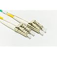 FCD - 3M OM4 LC LC Fiber Optic Cable | Green 100Gb LSZH Duplex 50/125 ...