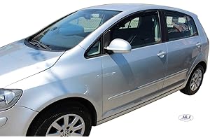 ‎J&J AUTOMOTIVE J&J AUTOMOTIVE | Windabweiser Passend Für Golf Plus 5-Türer 2004-2009, Heko Regenabweiser, Getönt, Set 2-Teilig, Vorne, Aerodynamisch