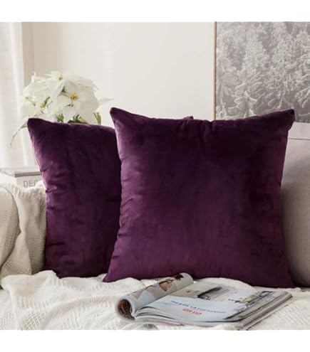 Set di 2 federe decorative per cuscini con pavone, vivaci e colorate