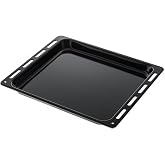 Candy 42807319 Smaltata Original Oven Tray 37x44, 2x3 cm, Black | Genuine Hoover Refill, Stable and Undeformable, Easy to Cle