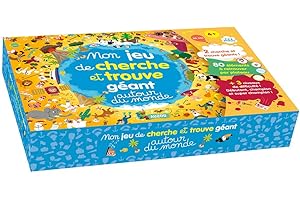 Editions AUZOU - Mon Jeu de Cherche et Trouve Geant - Autour du Monde