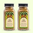 God Choice Organic Farms - Coriander Powder 80g | Single Origin | No Additives | Iron-Pounded | Unadulterated | Strong Aroma | Dhaniya Powder (Pack of 2)