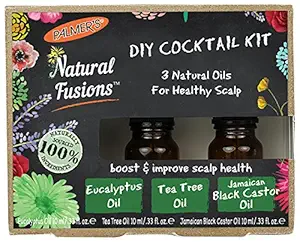 Palmers Natural Fusions Diy Cocktail Kit For Healthy Scalp -3 Bottles, 10 ml