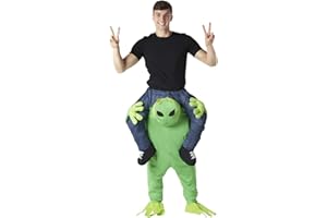 Morph Alien Piggyback Costume, Alien Costume Adults, Piggy Back Costumes Adults, Halloween Costumes Men