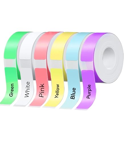 GzCommodities 3M Ruban De Coton Personnalisable Thermoadhésif Étiqueter Vêtements