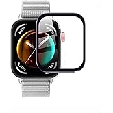 bbtech Huawei Watch Fit 3 ile Uyumlu Esnek Polymer Nano Kırılmaz Ekran Koruyucu;Şeffaf