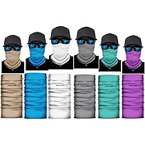 Scaldacollo Multifunzionale Unisex - Nero, Poliestere, Regolabile, Per Sport Invernali, Motociclisti - Foto 9