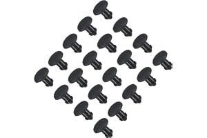 TOP-VIGOR 30 st silikonpluggar för låsning, hålproppar med 3 mm diameter, hålproppar, gummipaneltätning, spoltyp, panel, rund