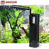 -Consumo tan solo 2 watios. BETTASHOP.ES Filtro Acuario PECERA Interno 300 L/H