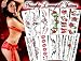 Naughty Lovergirl Temporary Tattoos Package RS.1475.00