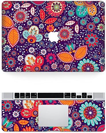 Decalshut flower stickers protective Front skin decals for apple macbook stickers (MacBook Pro Retina 13.3" inch (A1425/A1502), flower 3)