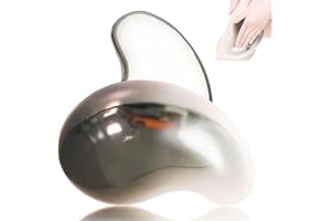 COMBLU Borrador de Pelo de Cristal,Indolora Depilación,Nano Hair Remover,Crystal Hair Eraser,Depiladora de Cristal lavable,Herramienta de Depilación Cristal Sin Dolor para Hombres y Mujeres (Negro)