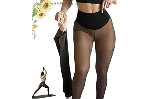 Nytt kompressionsband och en sömalternativ, det ursprungliga magiska fleecefodrade leggings för kvinnor, hög midja med magkon
