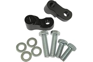 HDBUBALUS Motocicletas CNC 1" Trasero Ajustable Kit de Bajada para Harley Sportster XL 883 1200 2005-17