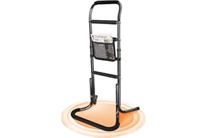 DePango Stand Assist Aid for Elderly, Aluminum Alloy Standing Aids & Supports for Rising from Chair Couch, Sturdy Chair Lift Assist Grab Bar for Seniors Disabled Handicap Adults, Height-Adjusted