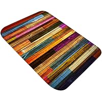 Teppichmatte, rutschfest, groß und gestreift, für Wohnzimmer, Schlafzimmer, Flur, Küche, Textil, a, 40x60cm/1.3x2ft