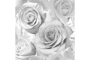 Muriva Madison Glitter Vinyl Wallpaper Silver 139520 Full Roll