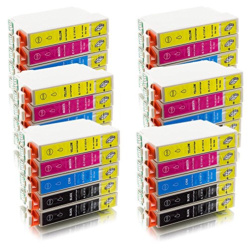 ms-point® 30 kompatible Druckerpatronen für Epson Expression Home XP-100 XP-102 XP-200 XP-202 XP-205 XP-210 XP-212 XP-215 XP-225 XP-30 XP-300 XP-302 XP-305 XP-310 XP-312 XP-313 XP-315 XP-320 XP-322 XP-325 XP-33 XP-400 XP-402 XP-405 XP-405WH XP-410 XP-412 XP-413 XP-415 XP-420 XP-422 XP-425 Patronen kompatibel zu T1811 T1812 T1813 T1814 18XL - 2