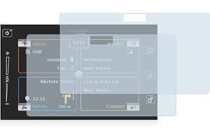 brotect Screen Protector Anti-Glare compatible with Bosch Suzuki Vitara 1.4 BoosterJet 2019 SLDA Infotainment System (2 Pack) Screen Protector Matte,