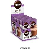 NESCAF&Eacute; Mocha &Ccedil;ikolatalı ve K&ouml;p&uuml;kl&uuml; &Ccedil;&ouml;z&uuml;nebilir Kahve Karışımı 17 g x 24