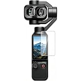 Osmo Pocket 4P Uyumlu Temperli Cam Ekran ve Lens Koruyucu Seti 9H &ndash; 3 Par&ccedil;a (DJI Osmo Pocket 4P Uyumlu)