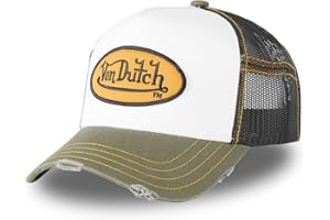 VON DUTCH Casquette Homme & Femme Ajustable, Casquette Baseball, Original, Athlétique et Multi-Sport