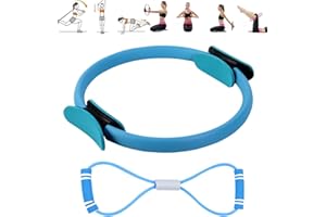 crazy bean Anello Pilates Yoga Fitness Attrezzo Interno Coscia Cerchio Pilates Ring Magic Circle Cerchia Pilates Fitness Anello Yoga Gym Fitness Allenamento