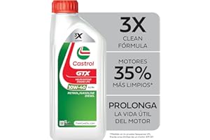 OLIO MOTORE LUBRIFICANTE CASTROL GTX ULTRACLEAN 10W-40 A3/B4 1L