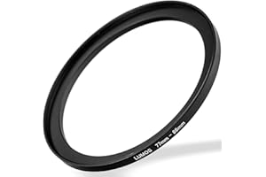 JIEYONGXIANG Lumos Step up Ring 77-86 - Metall Filteradapter matt schwarz - von Kamera Objektiv mit 77mm Filtergewinde auf 86mm Filter - Zubehör Adapter