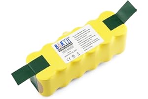 BAKTH 14.4V 3000mAh Ersatz NI-MH Akku für Roomba 500 600 700 800 Series 510 530 532 535 540 545 550 552 560 562 570 580 581 582 585 595 620 630 650 660 700 760 770 780 790 870 880 R3 80501