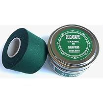 Eucatape Ruban Adhésif Infusé Eucalyptus Pour Batteurs - Protection Anti-Ampoules Mains, Mieux Que Gants Batterie (Bleu Marine)