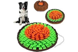 AYESY Tappeto Olfattivo Cane, 48 cm Tappetino antiscivolo per animali domestici con coulisse per appenderlo,tappetino per sniffare cibo,per l'allenamento Olfattivo lo Slow Food Sollievo Dallo Stress