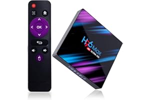 DAMOHONY Android 9.0 TV Box, H96 Max-3318 Smartphone TV 5 Kernmaterial Soploid Kwande 2,4 G/ 5G WiFi Bluetooth 4.0 USB 3.0/2.0 4K 3D Smartphone Boxen