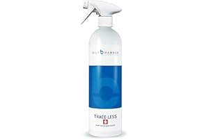 Bilt Hamber Trace-Less (1000ml) Super Wetting Glass Cleaner with Waffle Weave and Suede Microfibre Towels