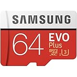 Samsung Memorie MB-MC64GA EVO Plus Scheda microSD da 64 GB, UHS-I U3, Fino a 100 MB/s, con Adattatore SD