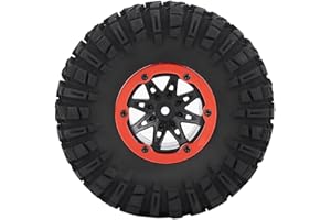 DILWE Neumático del Coche 1/10 RC, Neumáticos Rueda del Coche Crawler RC para 1/10 Off-Road Car Crawler Truck