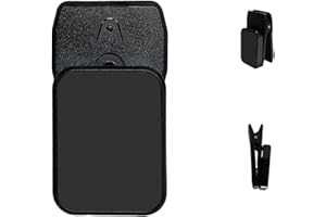 Xuoxeji Strong Magnetic Tool Holder, Heavy-Duty Magnet Belt Clip, Magnetic Tool Belts for Men for Holding Hardware Tools Such As Drill Bit, Hammers, Wrenches, Screws, Screwdrivers