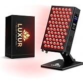 LUXUR&reg; HELIOS S360 PRO Red Light Therapy Panel | Red and Infrared Light Panel for Therapy, 72 LEDs, 610/630/660nm + 810/830/8