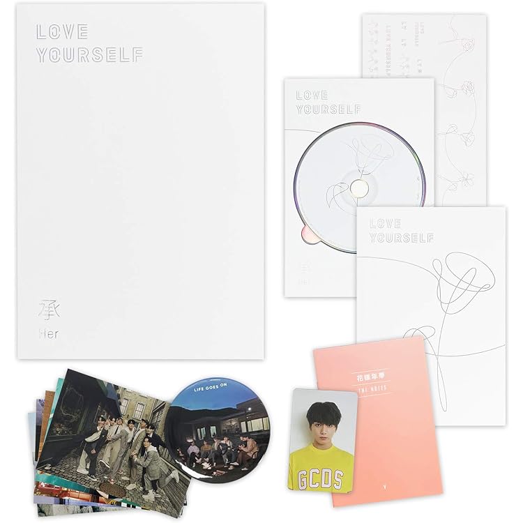 Album BTS Love Yourself Answer [F Version] - 2CD + Photobook + Mini Book + Photocard Aléatoire + Stickers + Poster - Édition Coréenne Officielle