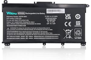 Wikinu HT03XL L11119-855 Batería para HP Pavilion 14-CE 14-CF 14-DF 15-CS 15-CW 15-DA 15-DB 15-DW 17-by 17-CA Series 15-DA0012DX 15-CS0064ST L11421-542 L11421-2C2 HSTNN-LB8M HSTNN-DB8R