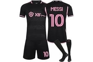 AiRoyal Fußballtrikot für Kinder, Nr.10 Heim/Auswärts Fußball Trikot, Fussball Trikot Set Sporttraining T-Shirts, Fussball Trikot T-Shirt Shorts und Socken