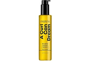 Matrix A Curl Can Dream Lightweight Oil, definierad form, för ett utbrett och ljust hår, berikat med E-vitamin och solrosolja, lätt textur, A Curl Can Dream, 150 ml