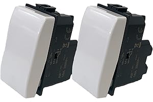 Voltix Set di 2 Invertitori Compatibili con Bticino Matix, compatibile con bticino interruttore Matix Pulsante (2 Invertitori)