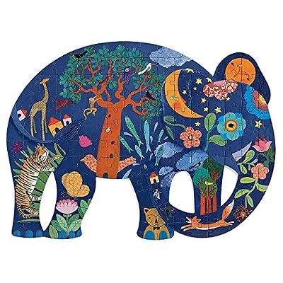 Djeco puzzle 150p Éléphant puzz´art djeco
